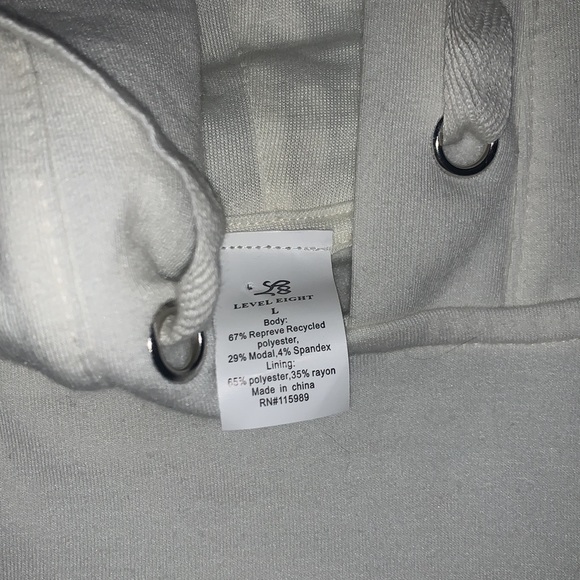Softest white hoodie BRAND NEW - Picture 3 of 3